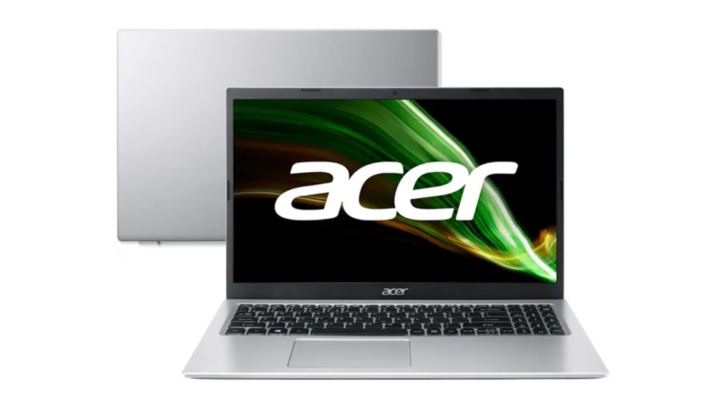 Notebook Acer com processador Intel Core i5 com 22% de desconto e parcelamento sem juros