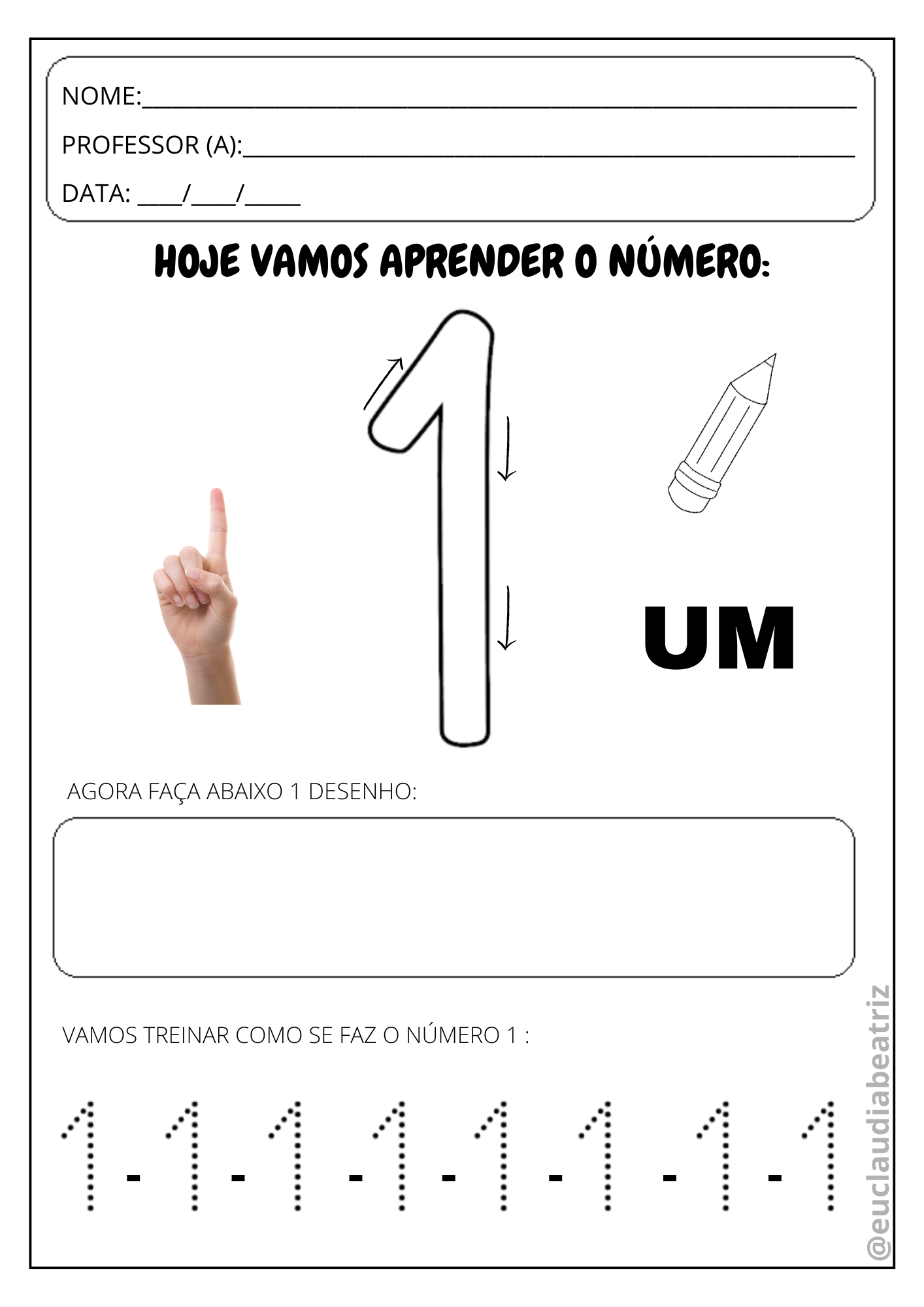 Atividade Número 1 - Educação Infantil